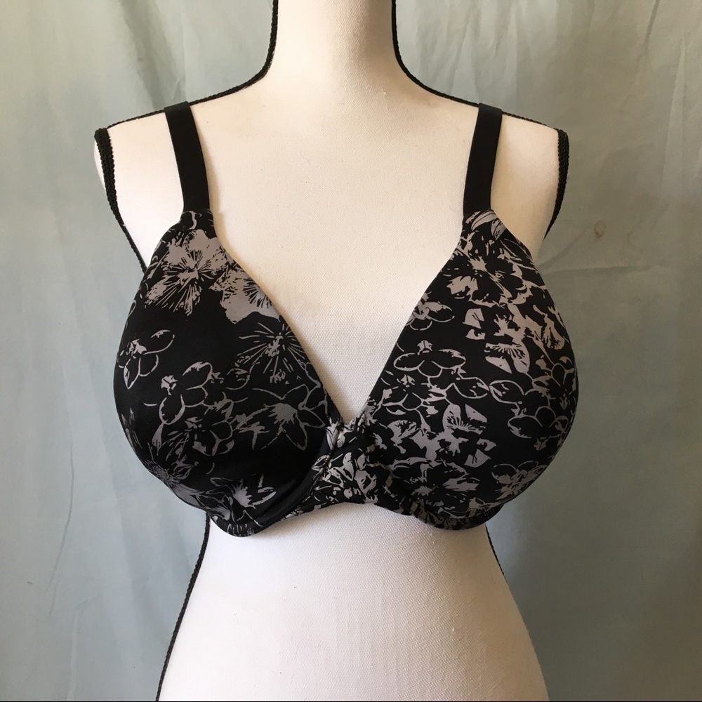 Lilyette Nylon/Elastana Black/Grey Bra 40DD